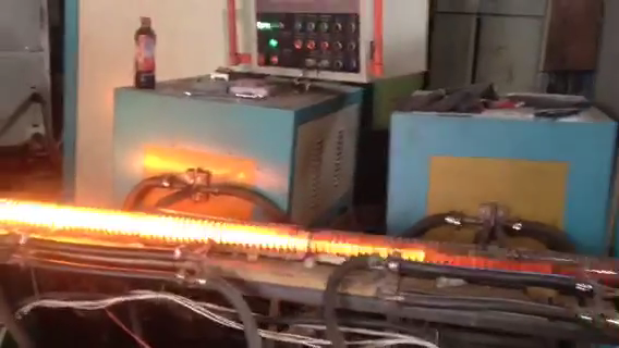 汽車零部件熱模鍛自動(dòng)化鍛造生產(chǎn)線視頻